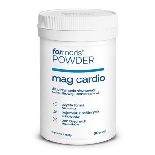 ForMeds Powder MAG CARDIO (magnez, potas, B6) 30 porcji