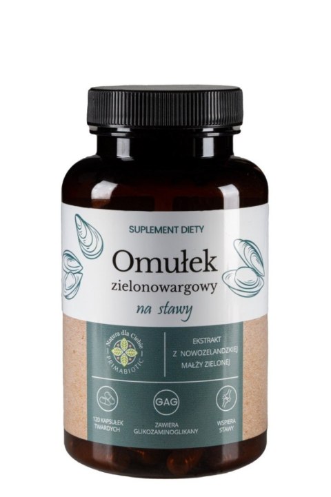 Primabiotic Omułek zielonowargowy 120 kapsułek Primabiotic Omułek zielonowargowy 120 kapsułek