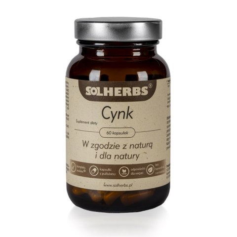 SOLHERBS Cynk 60 kapsułek