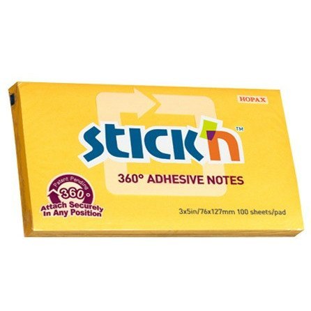 KARTECZKI STICK'N 76*127mm ŻÓŁTE (100) STICK'N KARTECZKI STICK'N 76*127mm ŻÓŁTE (100) STICK'N