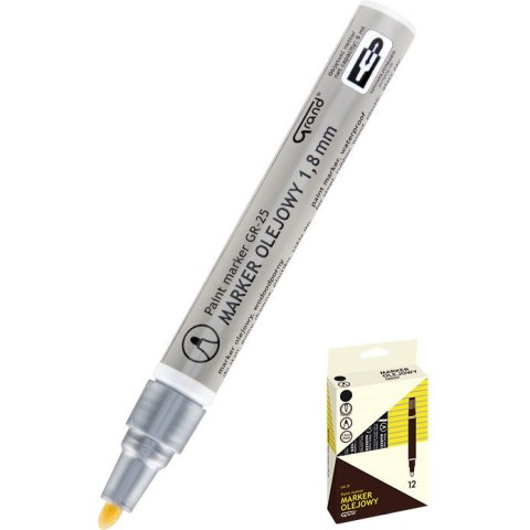 MARKER OLEJOWY GRAND SREBRNY Grand MARKER OLEJOWY GRAND SREBRNY Grand