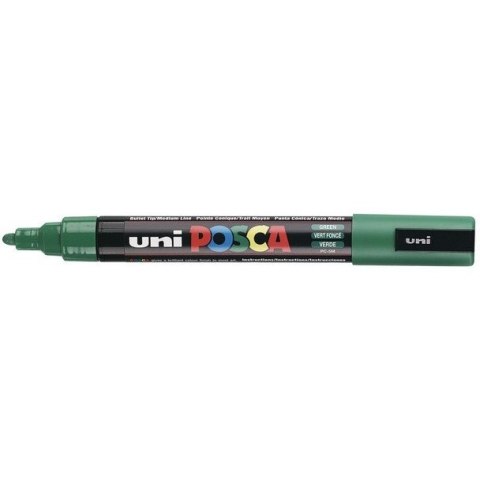 MARKER Z FARBĄ PLAKATOWĄ UNI PC-5M POSCA ZIELONY Uni
