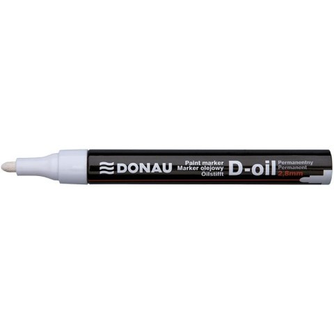 Marker olejowy Donau D-Oil 2.8mm biały Donau Marker olejowy Donau D-Oil 2.8mm biały Donau