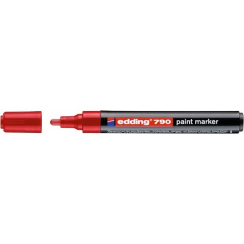 Marker olejowy Edding 790 czerwony Edding Marker olejowy Edding 790 czerwony Edding