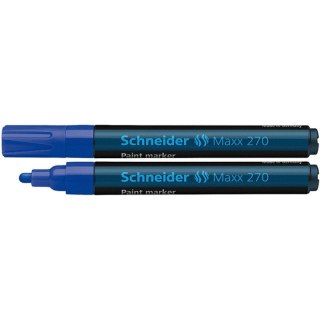 Marker olejowy Schneider Maxx 270 niebieski Schneider