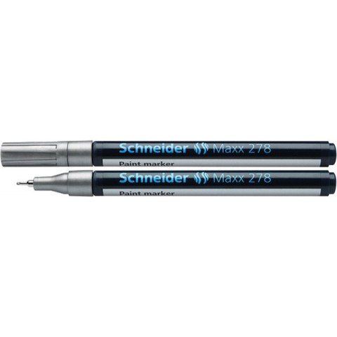 Marker olejowy Schneider Maxx 278 srebrny Schneider Marker olejowy Schneider Maxx 278 srebrny Schneider