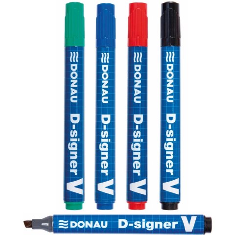 Marker permanentny Donau D-Singer V zielony Donau Marker permanentny Donau D-Singer V zielony Donau