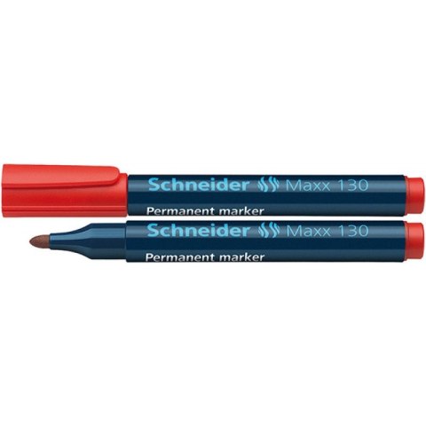 Marker permanentny Schneider Maxx 130 czerwony Schneider Marker permanentny Schneider Maxx 130 czerwony Schneider