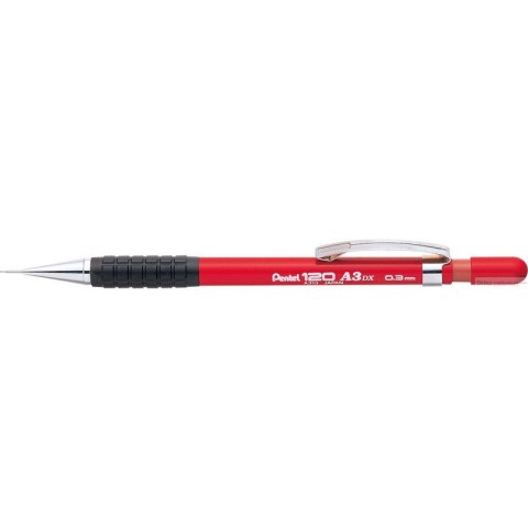 OŁÓWEK AUTOMATYCZNY PENTEL A313 0,3mm CZERWONY Pentel OŁÓWEK AUTOMATYCZNY PENTEL A313 0,3mm CZERWONY Pentel