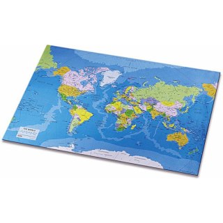 PODKŁADKA NA BIURKO ESSELTE 400x530mm MAPA ŚWIATA Esselte