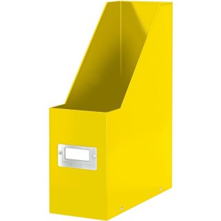 Pojemnik kartonowy Leitz Wow C&S A4/100mm żółty Leitz