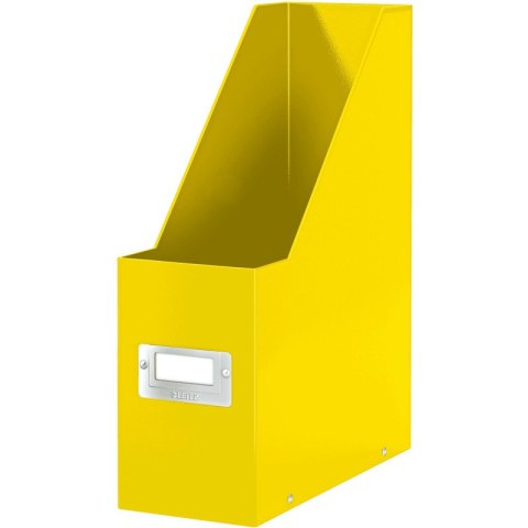 Pojemnik kartonowy Leitz Wow C&S A4/100mm żółty Leitz Pojemnik kartonowy Leitz Wow C&S A4/100mm żółty Leitz