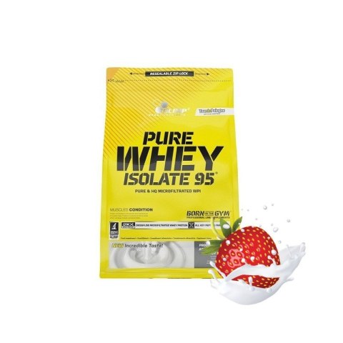 Olimp Pure Whey Isolate 95 1,8 kg o smaku truskawkowym Olimp Pure Whey Isolate 95 1,8 kg o smaku truskawkowym