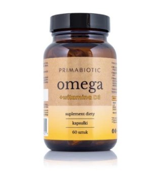 PrimaBiotic Omega 3 + Witamina D3 60 kapsułek