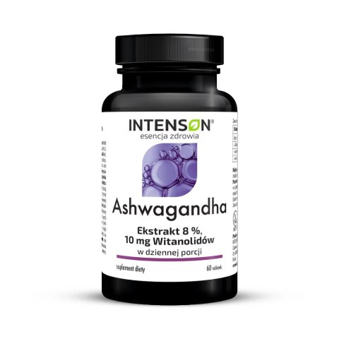 Intenson Ashwagandha 10 mg witanolidów 60 tabletek