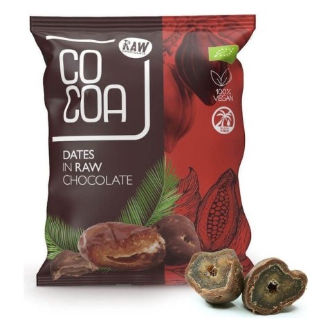 COCOA Daktyle W Surowej Czekoladzie BIO 70 g