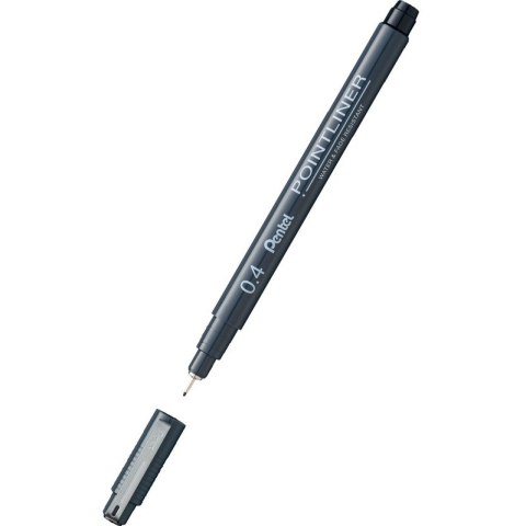 Cienkopis Pentel PointLiner 0.4mm czarny Pentel