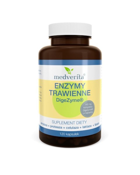 Medverita Enzymy trawienne 120 kapsułek