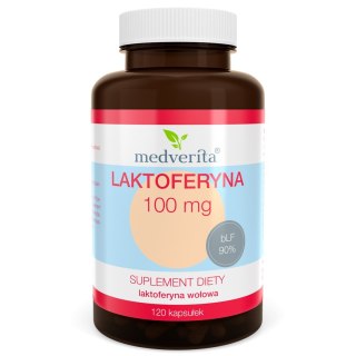 Medverita Laktoferyna 100 mg 120 kapsułek