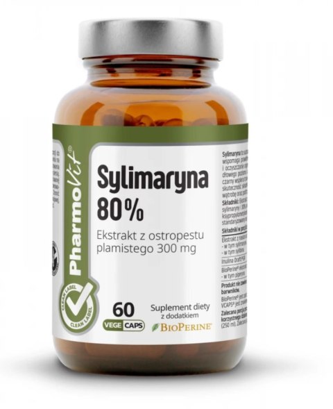 Pharmovit Sylimaryna 80% 60 vege kapsułek