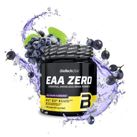 BioTech USA EAA ZERO 350 g o smaku niebieskiego winogrona