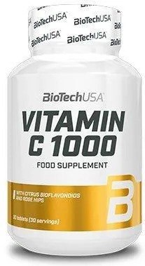 BioTech USA Vitamin C 1000 30 tabletek