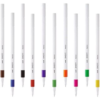 Cienkopis Uni Emott 0.4mm zielony Uni