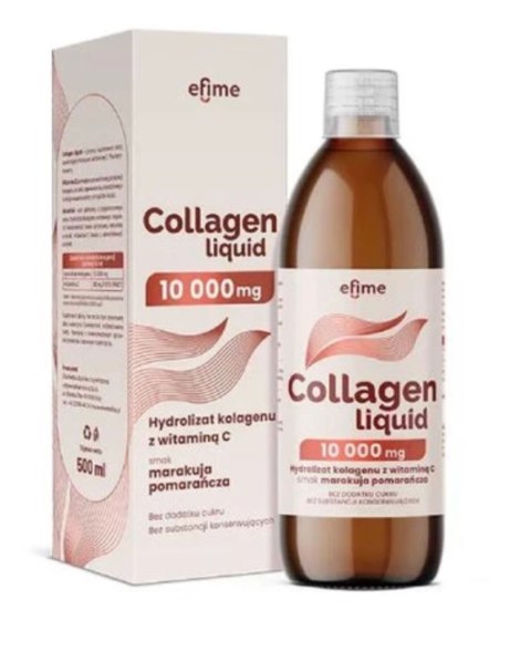 EkaMedica efime Collagen liquid kolagen 10 000 mg 500 ml