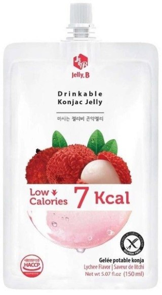 Jelly.B Galaretka Jelly Konjac liczi 150 ml