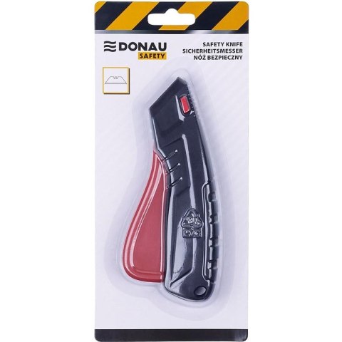 Nóż bezpieczny Donau Safety czarno-czerwony Donau Safety
