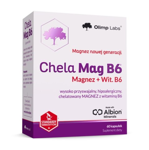 Olimp Chela - Mag B6 60 kapsułek