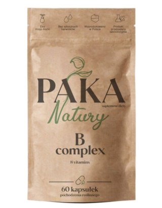 Paka Natury B-complex 8 witamin B 60 kapsułek