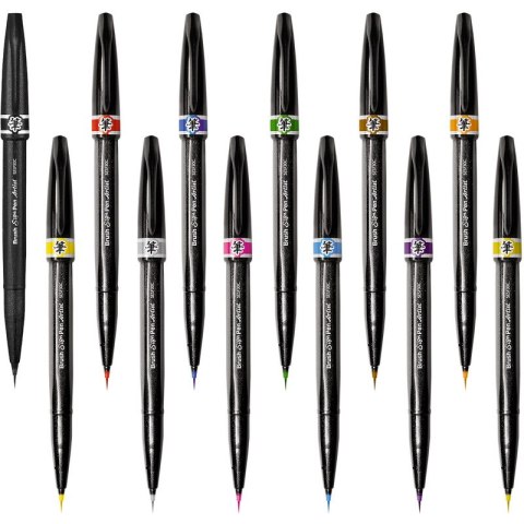 Pisak pędzelkowy Pentel Brush Sign Pen Artist SESF Pentel