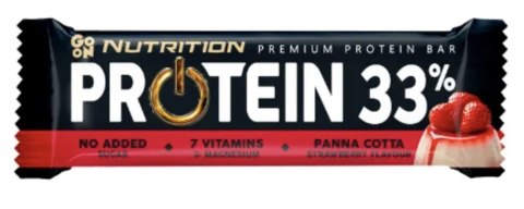 Sante Go On Nutrition Protein 33% baton panna cotta truskawka 50 g