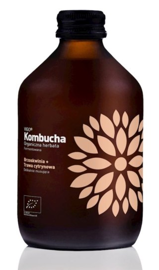 VIGO Kombucha Brzoskwinia Trawa cytrynowa 330 ml