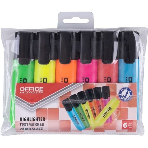 Zakreślacz fluorescencyjny OFFICE PRODUCTS, 2-5mm Office Products