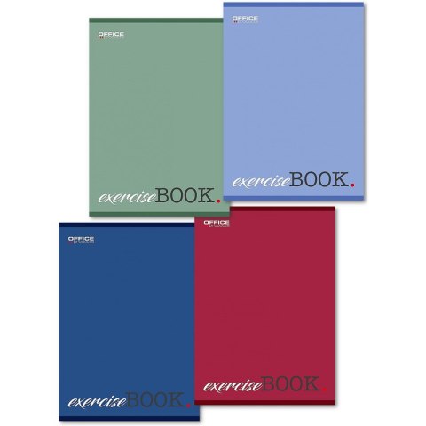 Zeszyt Office Products A5/80k kratka mix kolorów Office Products