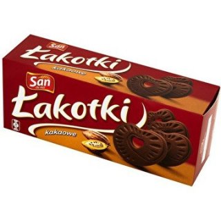 CIASTKA SAN ŁAKOTKI 168g KAKAOWE SAN