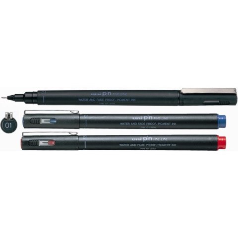 CIENKOPIS KREŚLARSKI UNI PIN-200 0,1mm CZARNY Uni