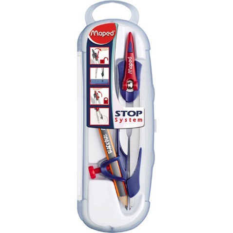 CYRKIEL MAPED STOP SYSTEM + OŁÓWEK Maped