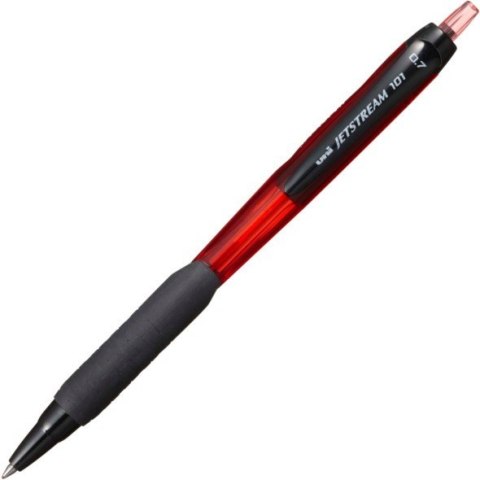 DŁUGOPIS KULKOWY UNI SXN-101 OBUDOWA CZERWONA Uni