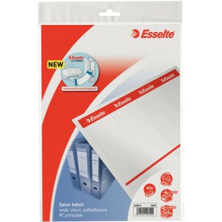 ETYKIETY NA SEGREGATOR ESSELTE 59x192mm SAMOPRZYLEPNE Esselte