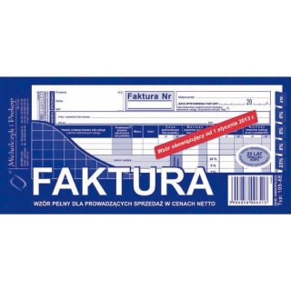 FAKTURA VAT 1/3 A4 (O+1K) Michalczyk i Prokop