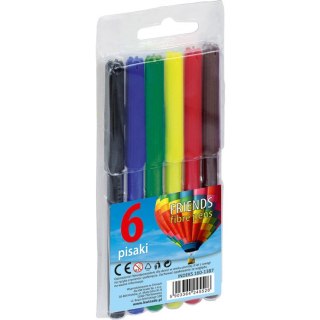 FLAMASTRY FIORELLO 6 KOLORÓW FIORELLO