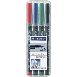 FOLIOPISY STAEDTLER LUMOCOLOR M 4 KOLORY Staedtler