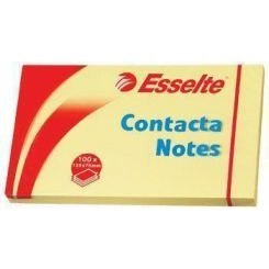 KARTECZKI ESSELTE 75x125mm ŻÓŁTE (100) Esselte