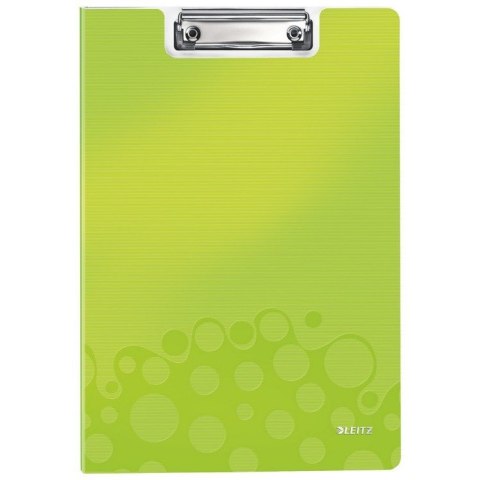 TECZKA Z KLIPEM LEITZ WOW A4 ZIELONA Leitz