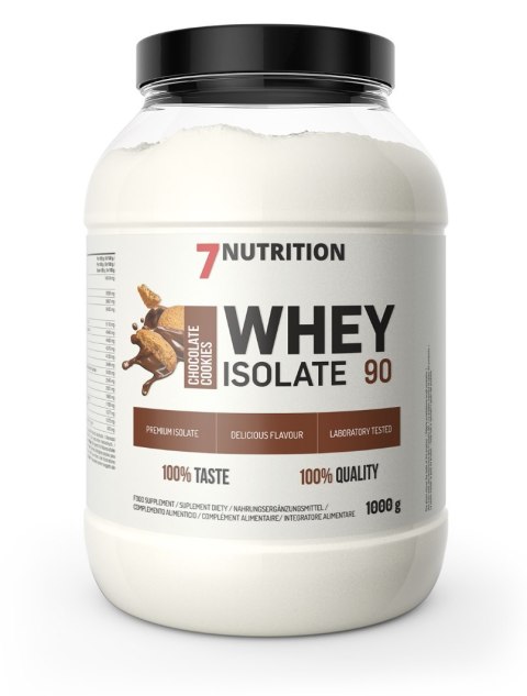 7Nutrition Whey Isolate 90 1 kg o smaku czekoladowego ciastka