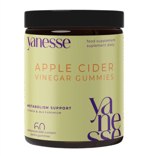 AronPharma Yanesse® Apple Cider Vinegar Gummies 60 żelków z octem jabłkowym