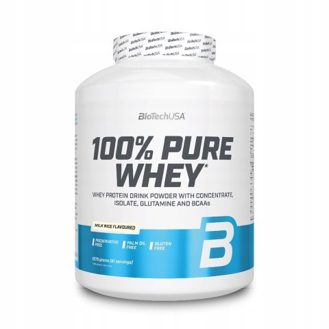 BioTech USA 100% Pure Whey 2270 g o smaku ryżu na mleku